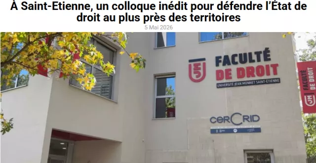 COLLOQUE OBSERVATOIRE DE L'ETAT DE DROIT