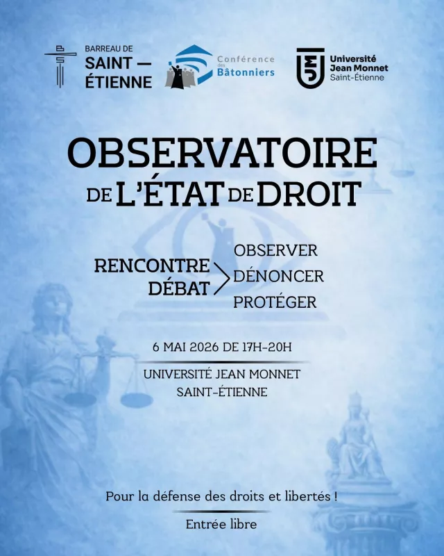 OBSERVATOIRE DE L'ÉTAT DE DROIT 6 mai 2026
